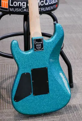 Charvel Guitars - Pro-Mod San Dimas Style 1 HSS FR M, Maple Fingerboard - Aqua Flake 2
